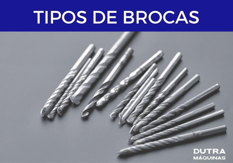 8 tipos de brocas e suas características: conheça seus usos